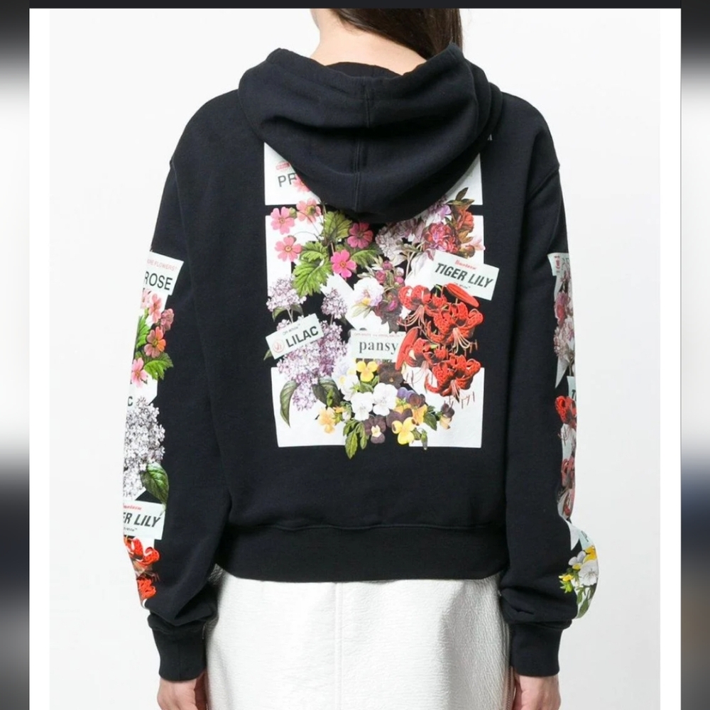 Off-White c/o Virgil Abloh flower shop hoodie
